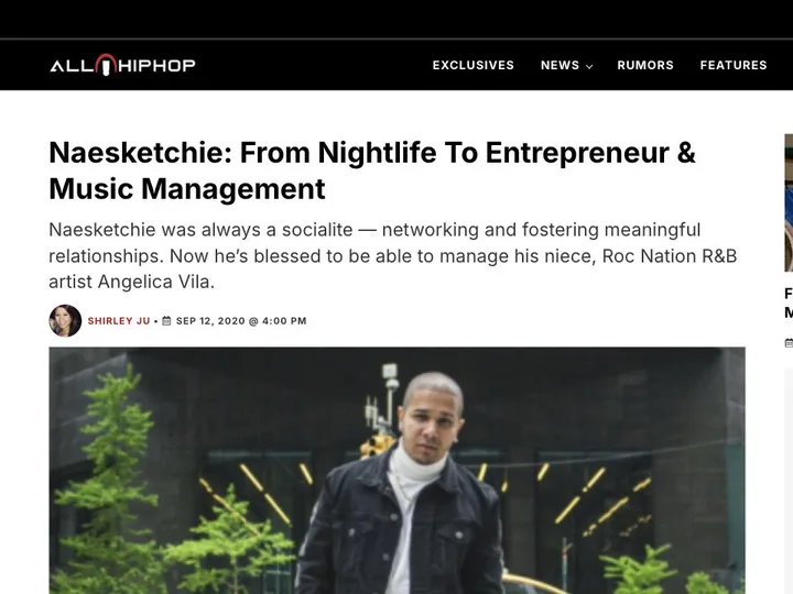 AllHipHop: Naesketchie, from nightlife to entrepreneur and music management