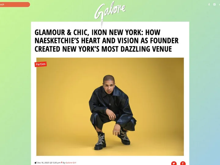 Galore: how NaeSketchie's heart and vision as founder created New York's most dazzling venue